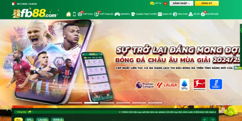 Nhà cái FB88 hoạt động 10 năm trên thị trường